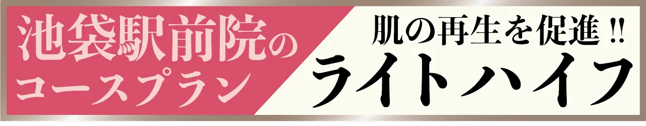 ライトハイフ新宿駅前院のコースプラン