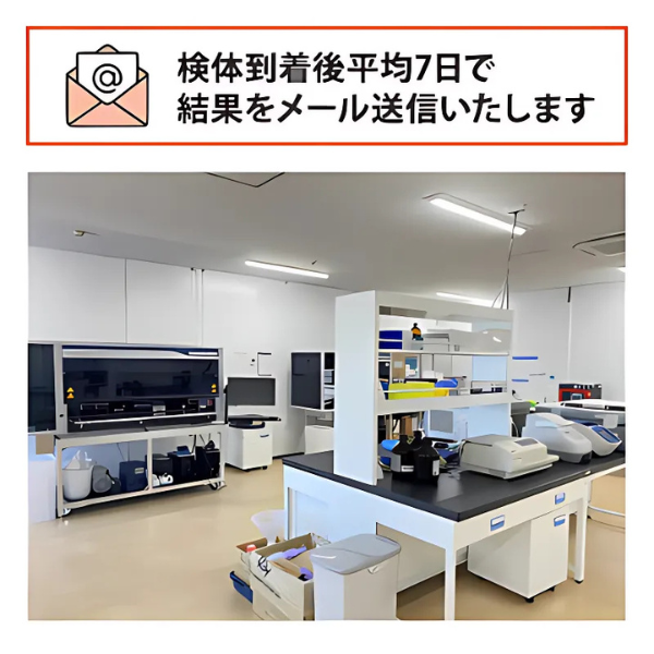 出生後全兄弟鑑定キット(私的及び法的に対応)3名用 画像3