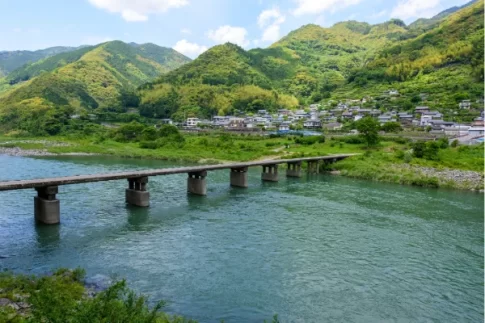 高知県でED治療薬が処方できる泌尿器科一覧　高知県の川と橋