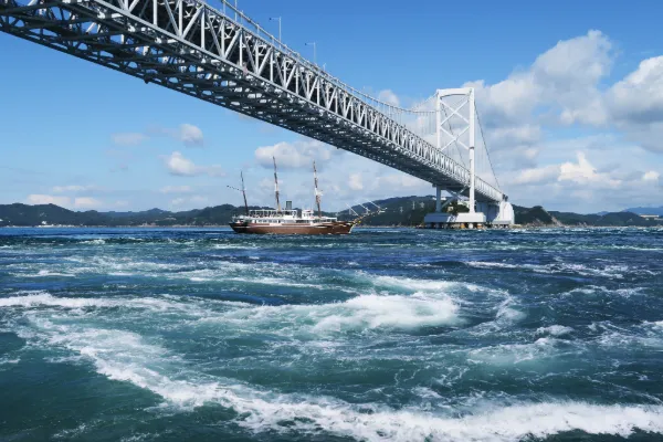 徳島県でED治療薬が処方できる泌尿器科一覧　徳島県の海と渦潮