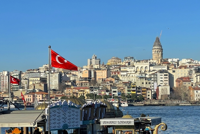 トルコ旅行　ボスポラス海峡