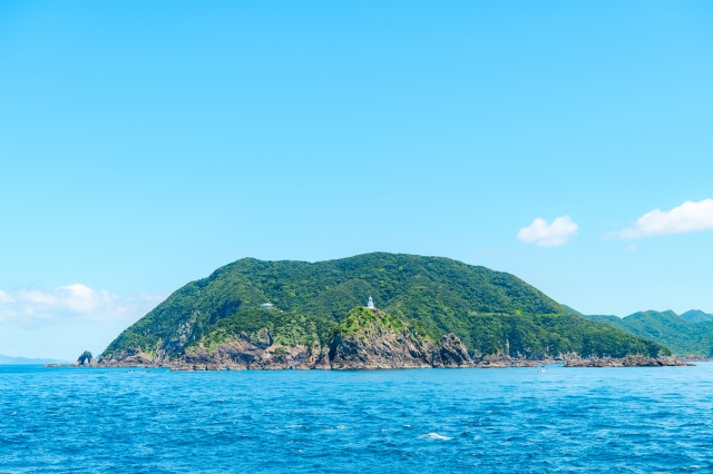 船から見える海の絶景