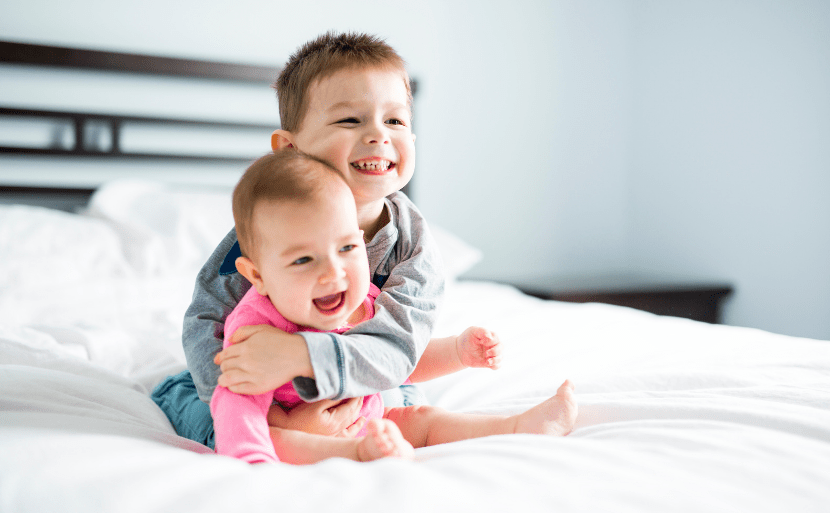 高齢出産で年子を育てる