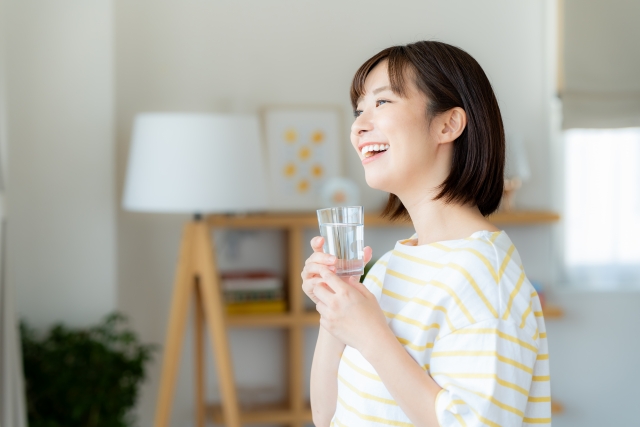 お水を飲みましょう