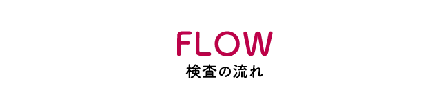 FLOW 検査の流れ